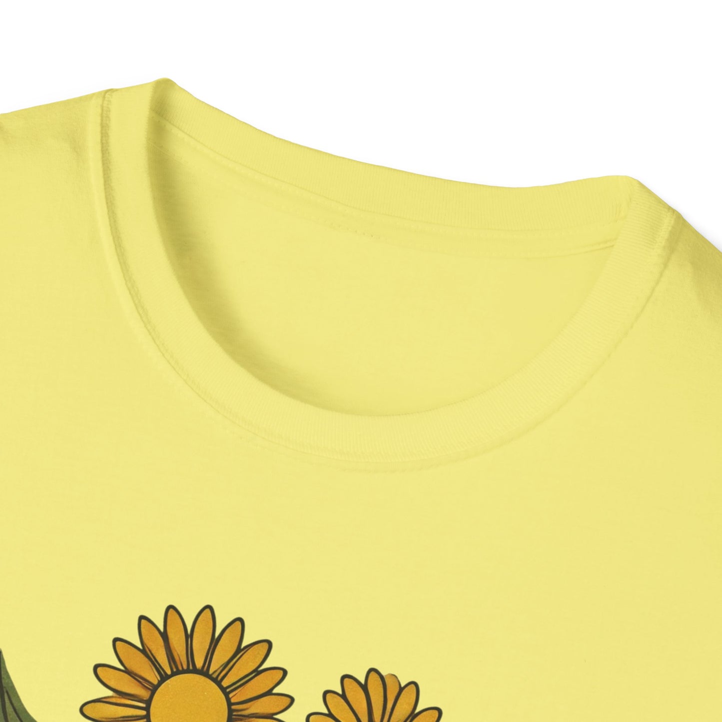 Yellow Smiley Vase T-Shirt
