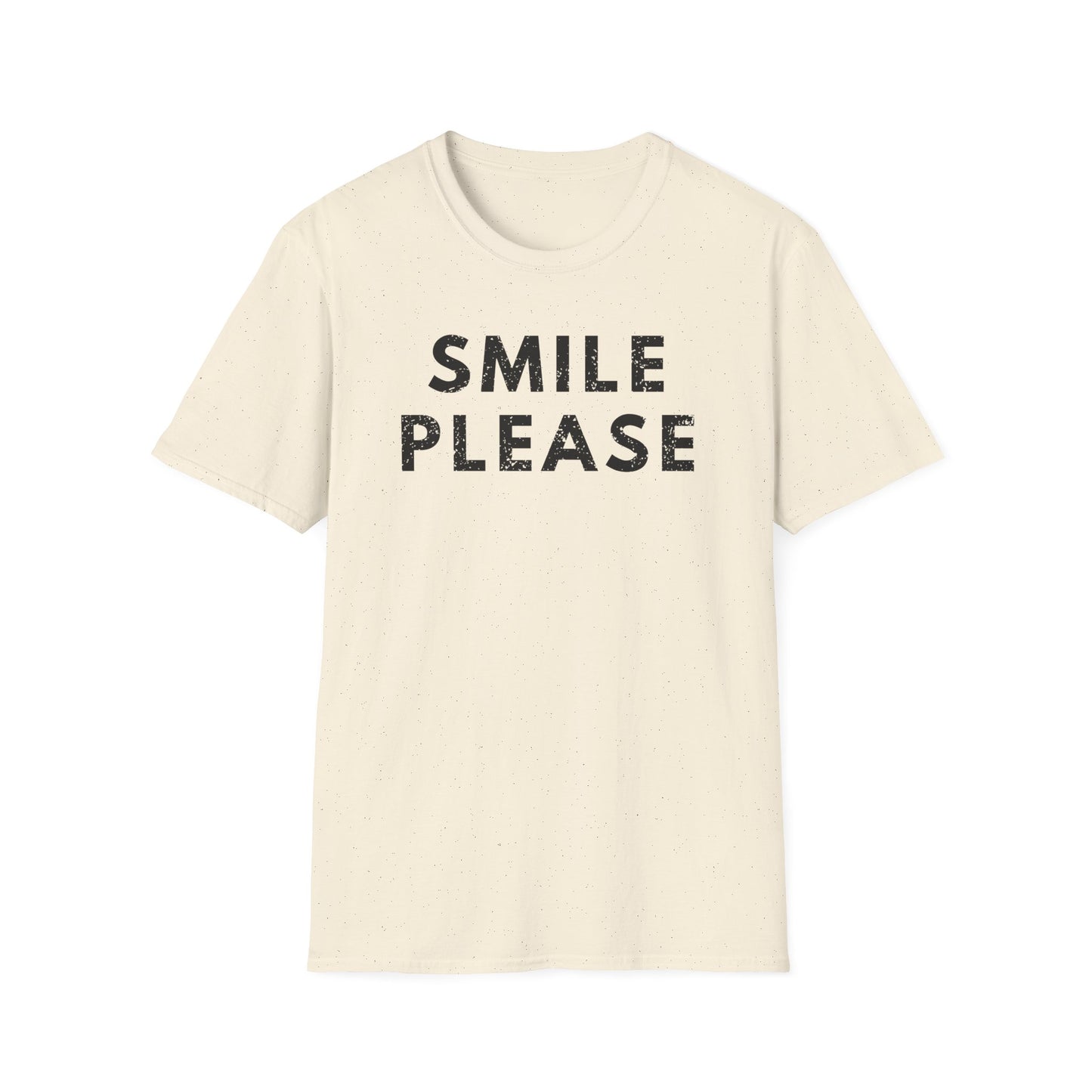 Smile Please with Texture T-Shirt