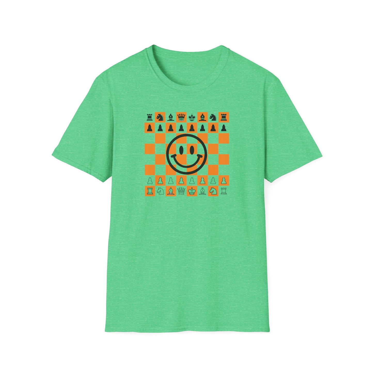 Smiley Face Chess Board T-Shirt