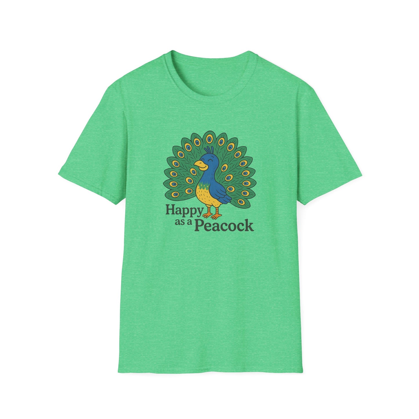 Happy As A Peacock T-Shirt