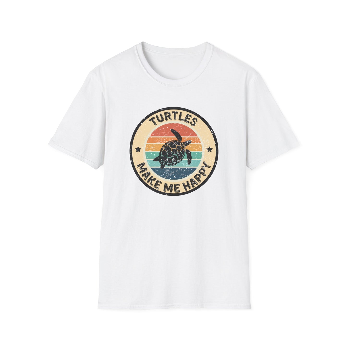 Turtles Make Me Happy T-Shirt