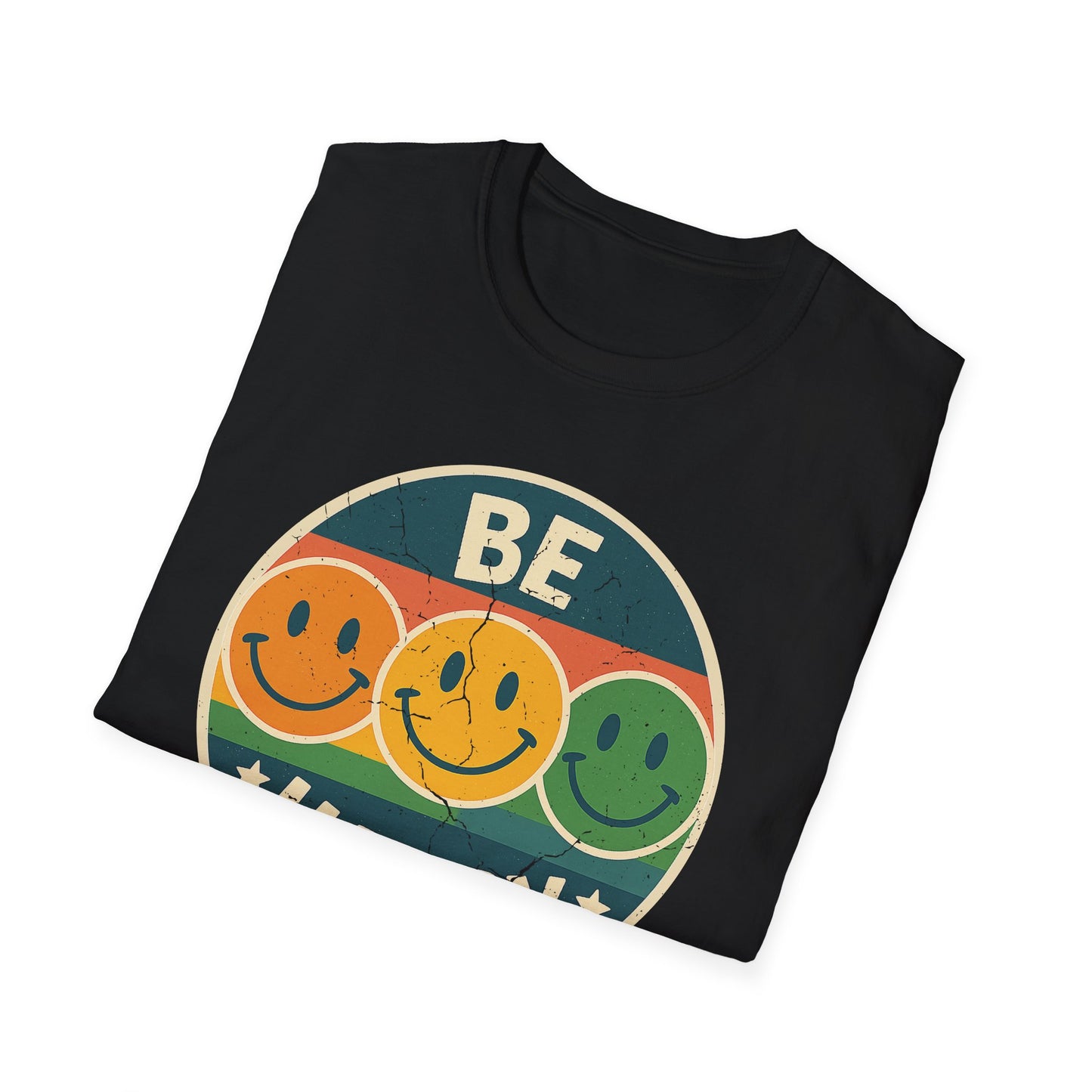 Be Happy Smile Face T-Shirt
