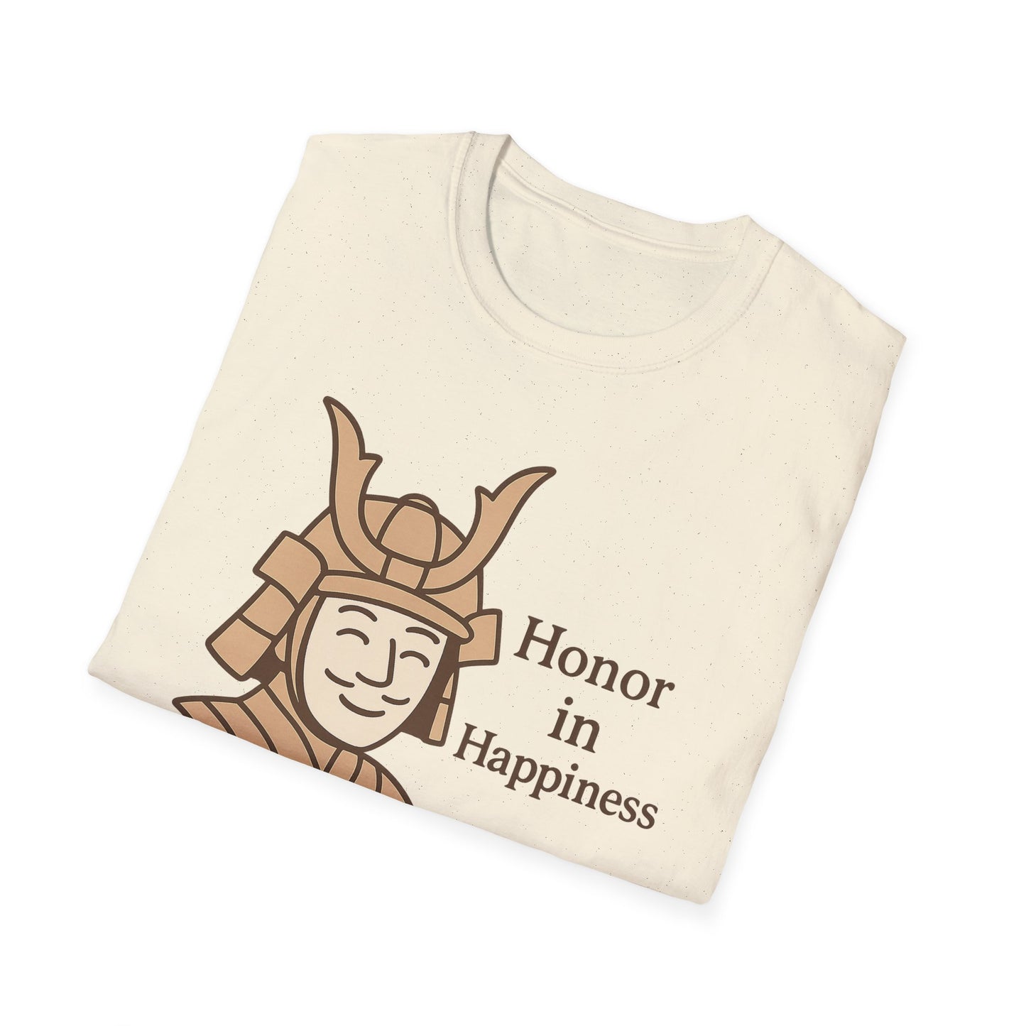 Samurai Honor In Happiness T-Shirt