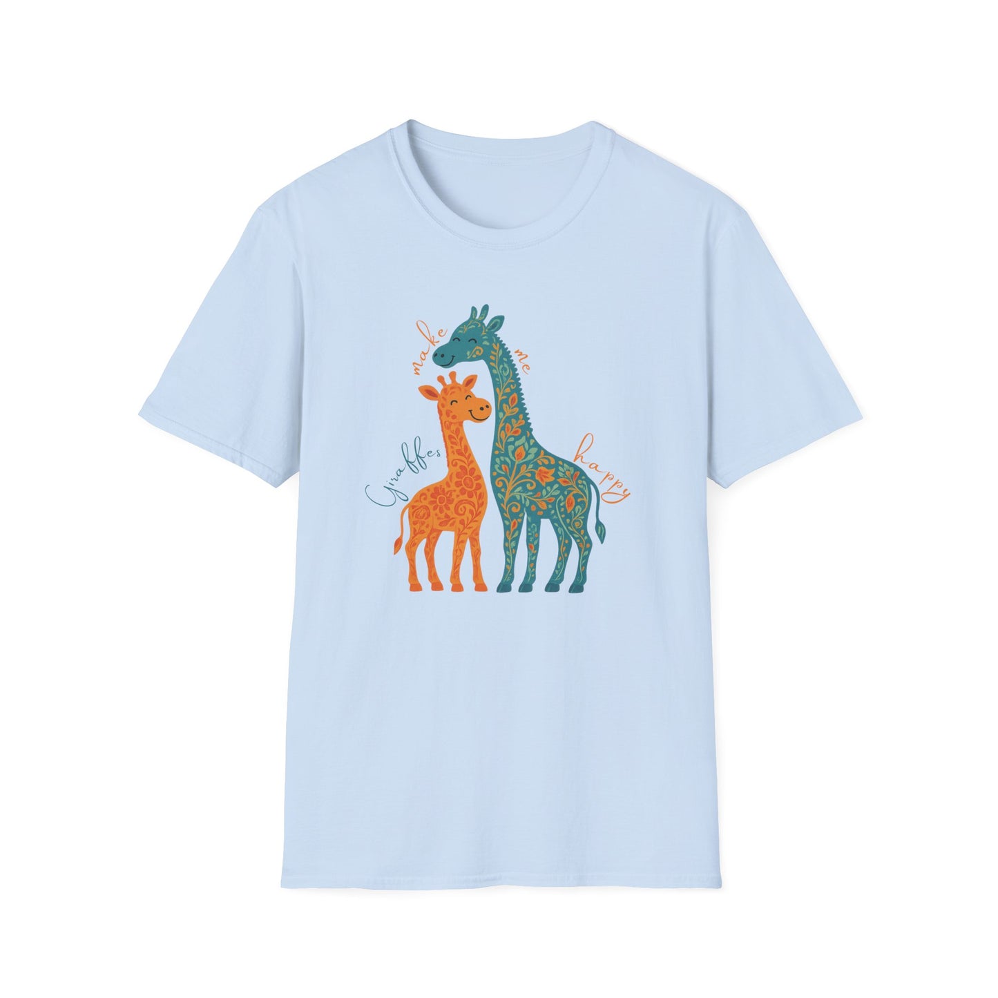 Giraffes Make Me Happy T-Shirt