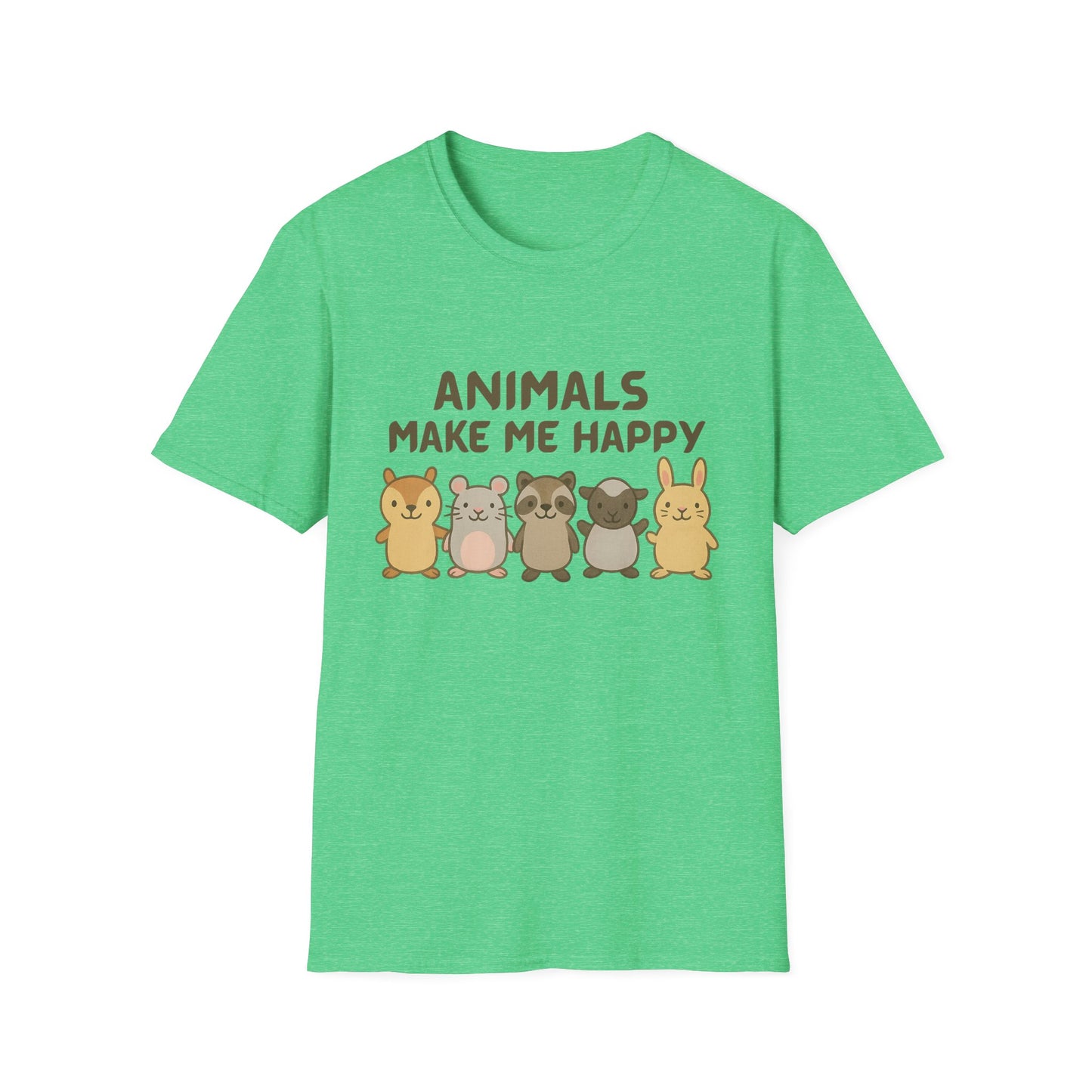Animals Make Me Happy T-Shirt