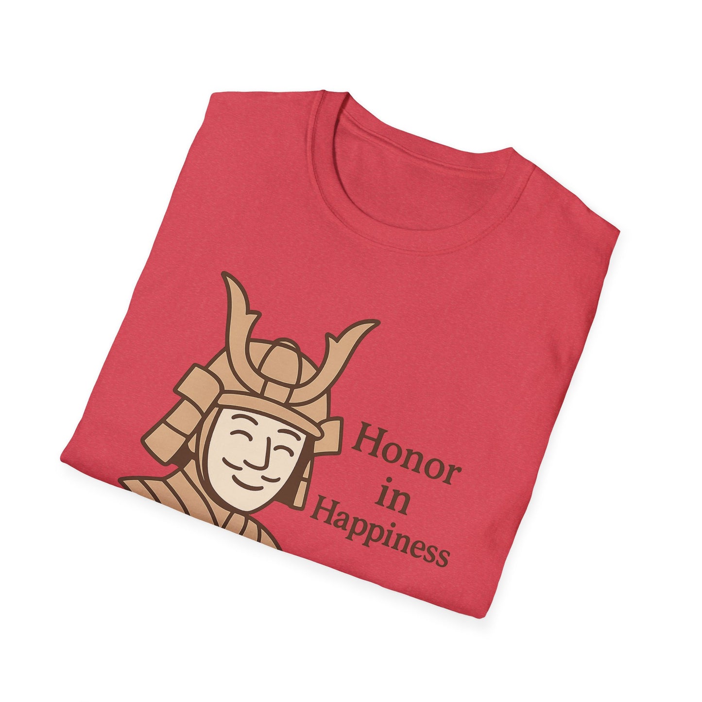 Samurai Honor In Happiness T-Shirt