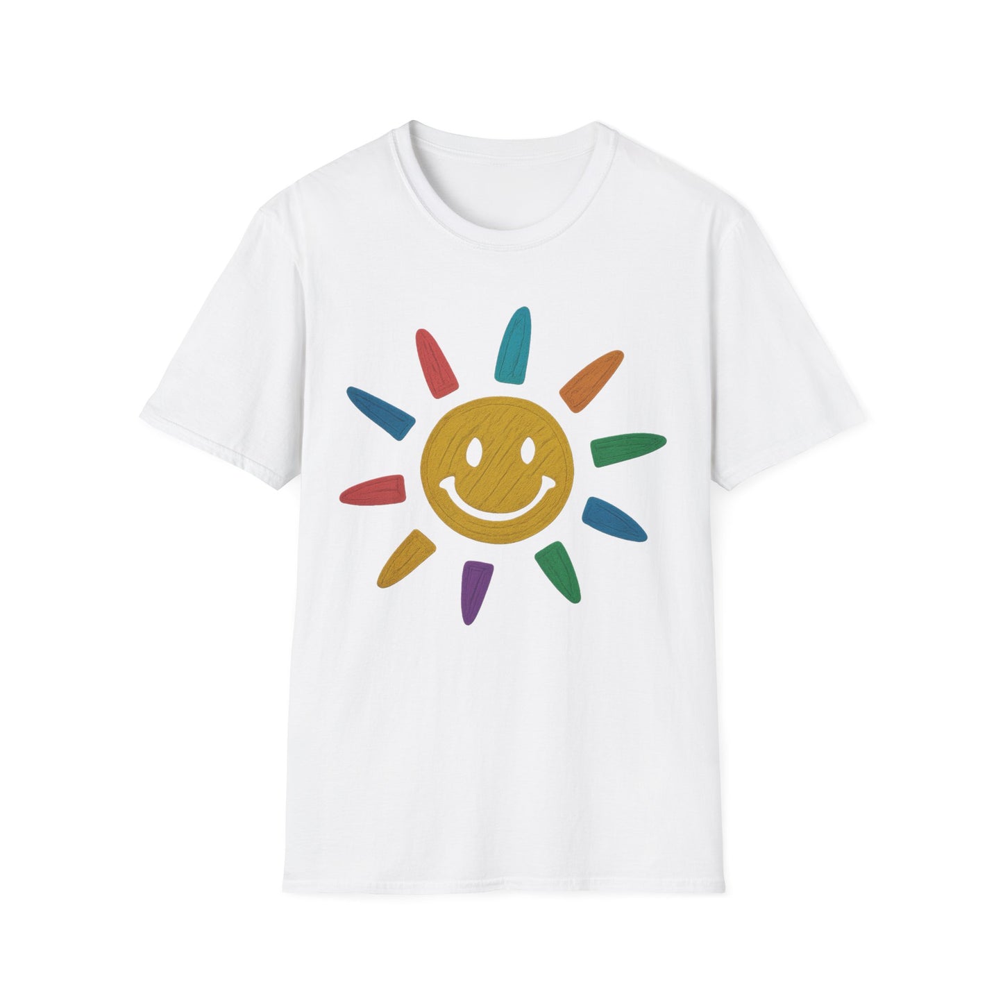 Smiley Chalk Sun T-Shirt