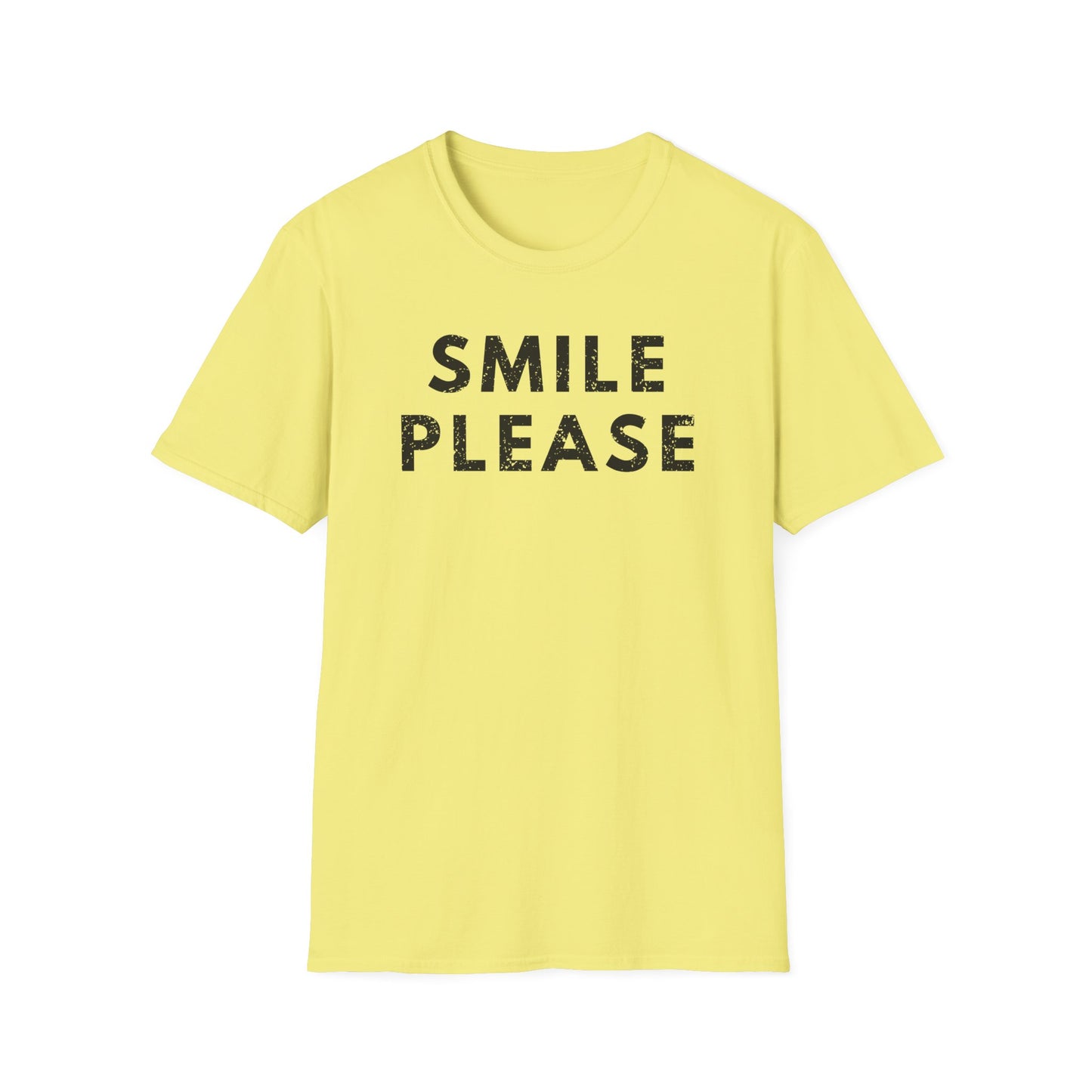 Smile Please with Texture T-Shirt