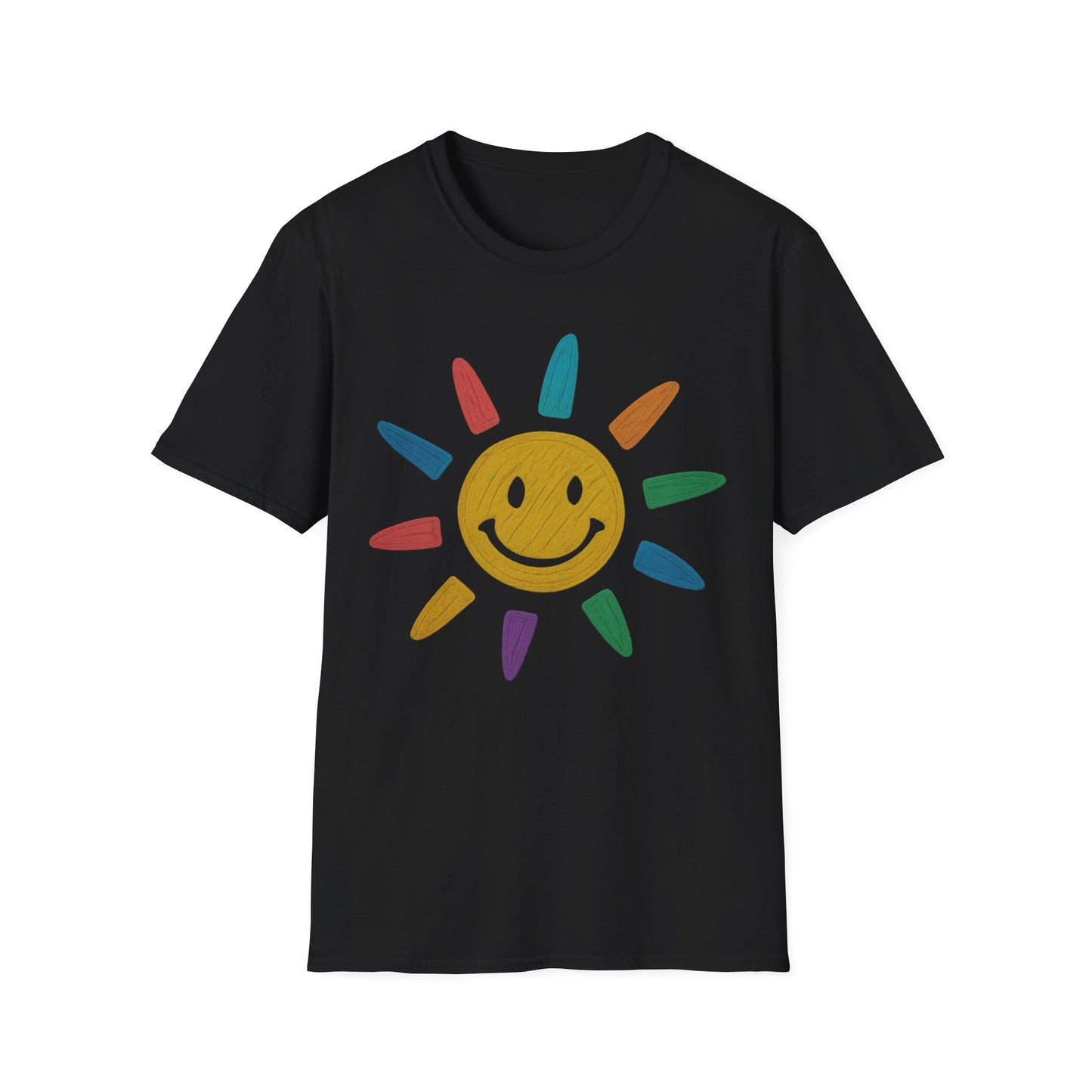 Smiley Chalk Sun T-Shirt