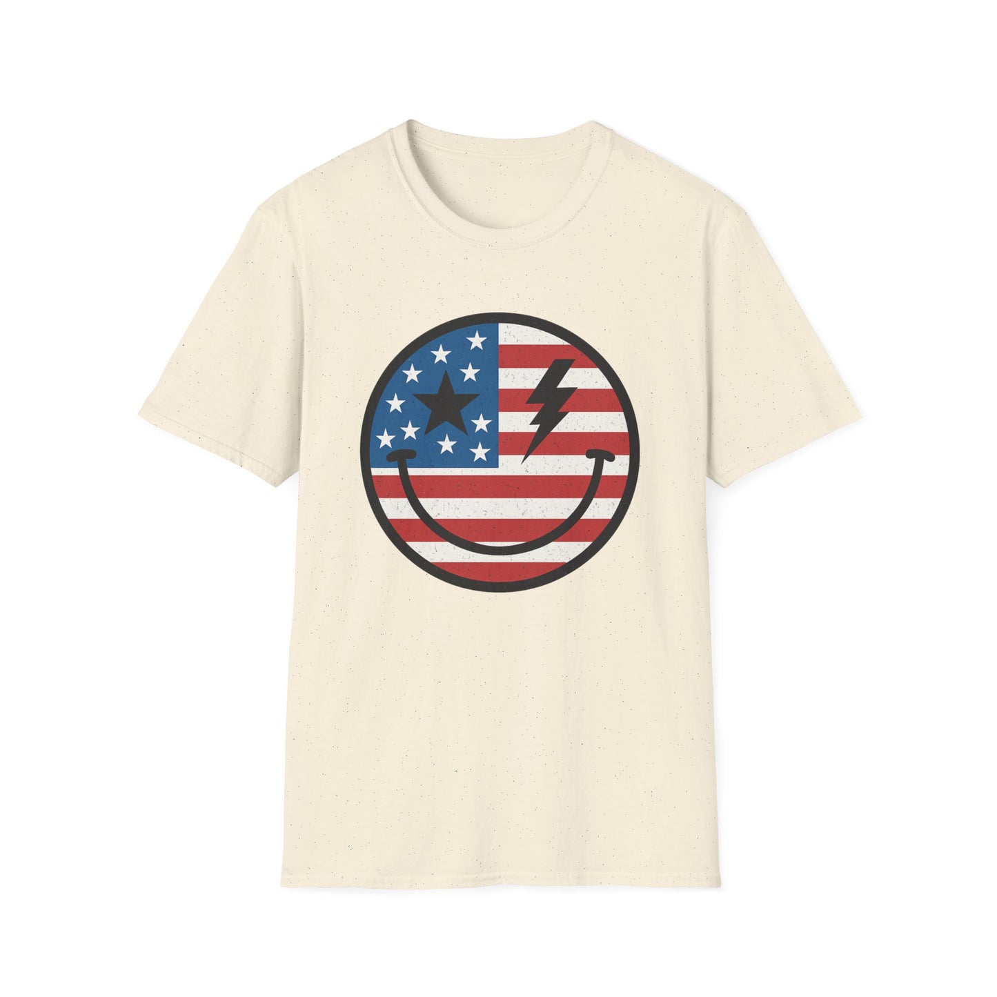 Smiley USA Face T-Shirt