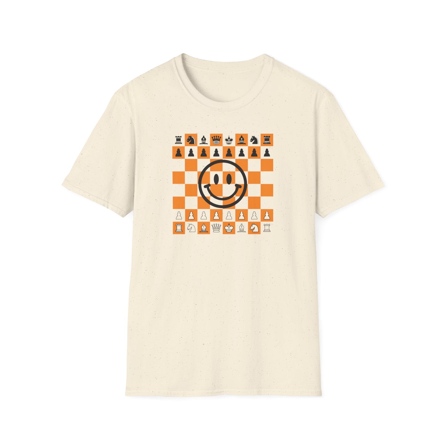 Smiley Face Chess Board T-Shirt