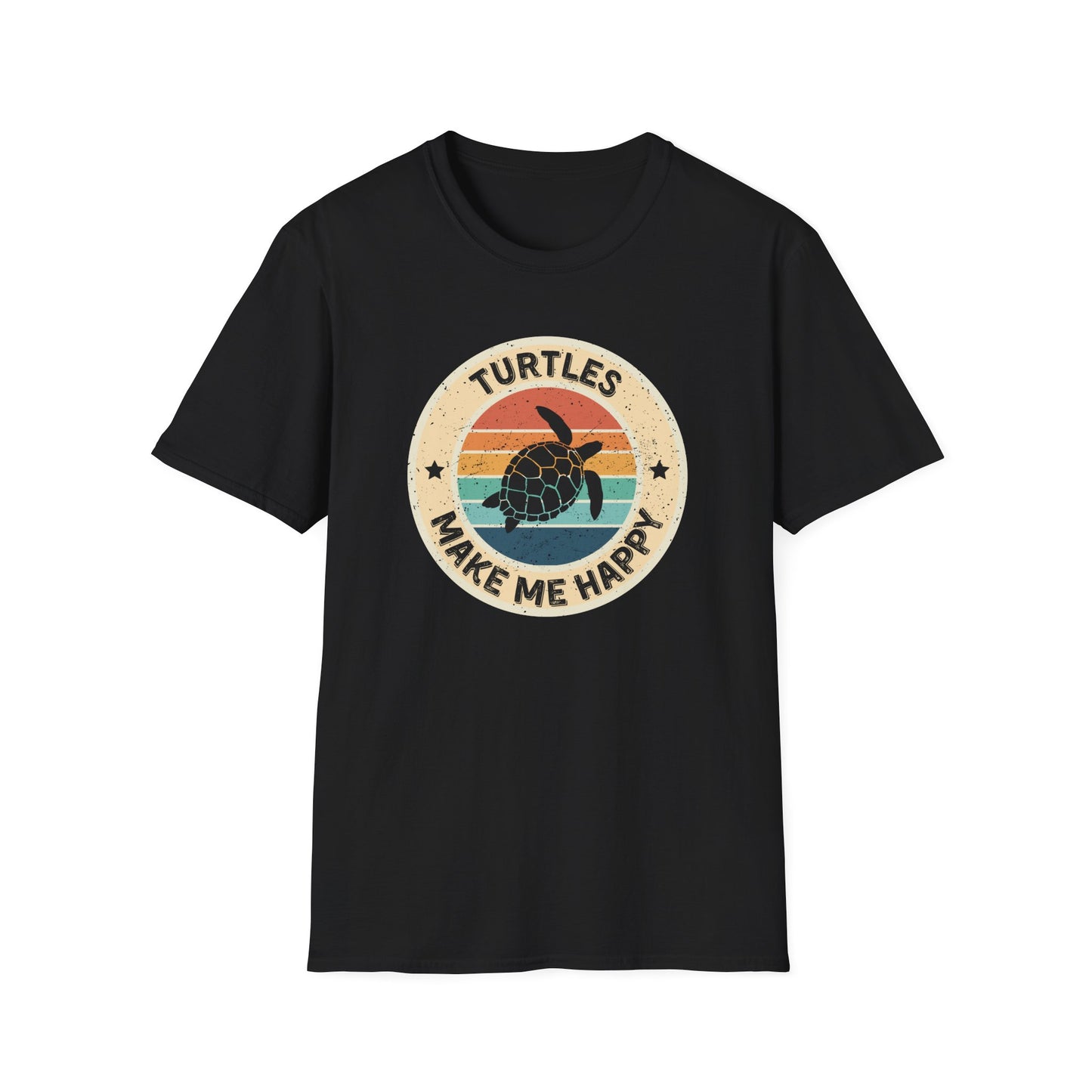 Turtles Make Me Happy T-Shirt