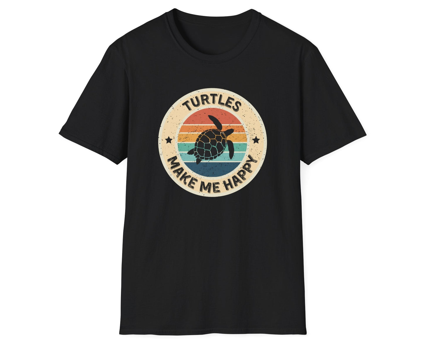 Turtles Make Me Happy T-Shirt