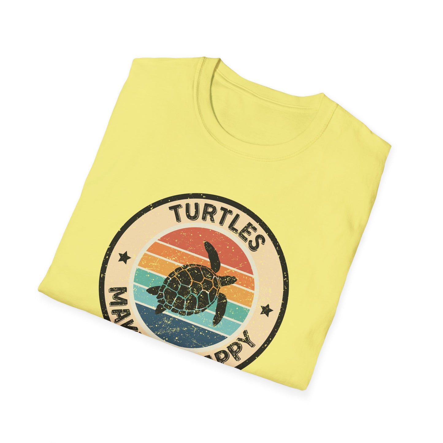 Turtles Make Me Happy T-Shirt