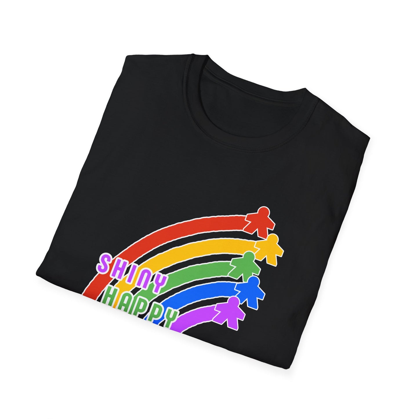 Shiny Happy Meeples T-Shirt