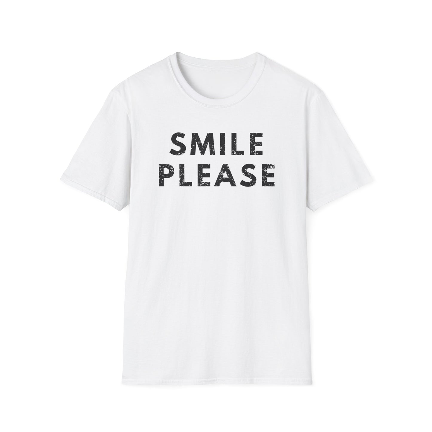 Smile Please with Texture T-Shirt