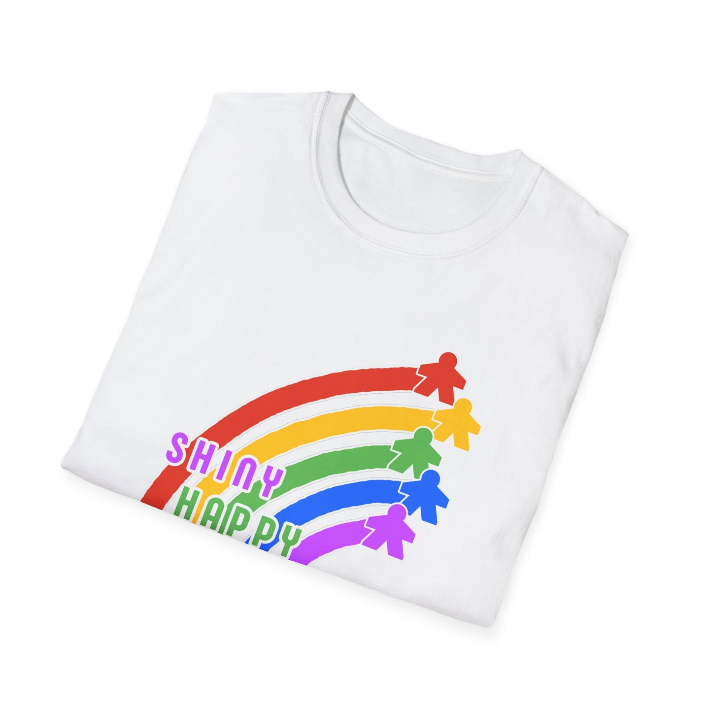 Shiny Happy Meeples T-Shirt