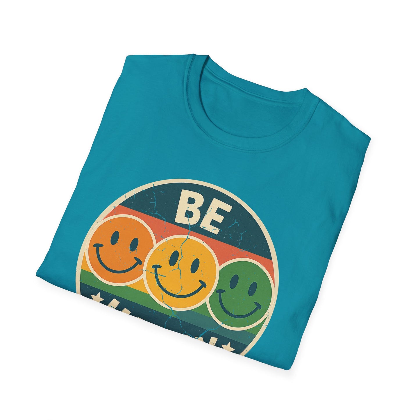 Be Happy Smile Face T-Shirt