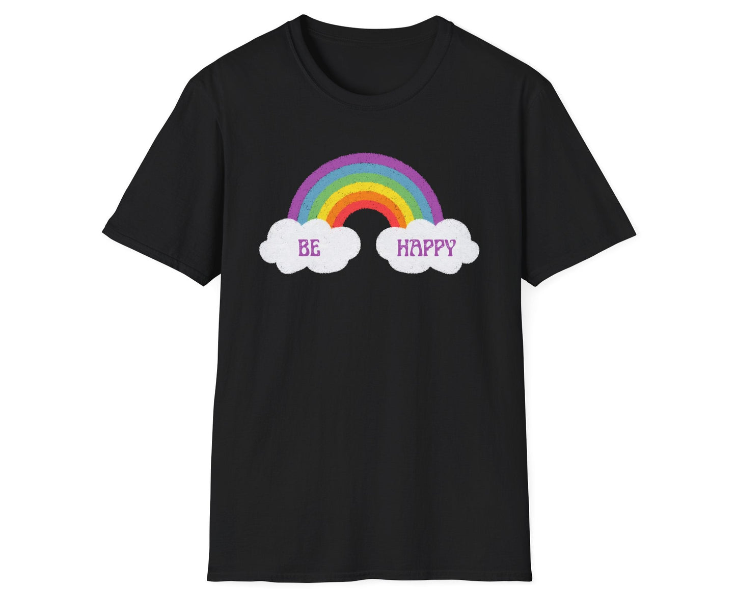 Be Happy Rainbow T-Shirt