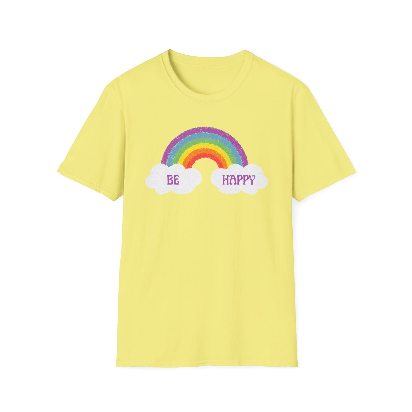 Be Happy Rainbow T-Shirt