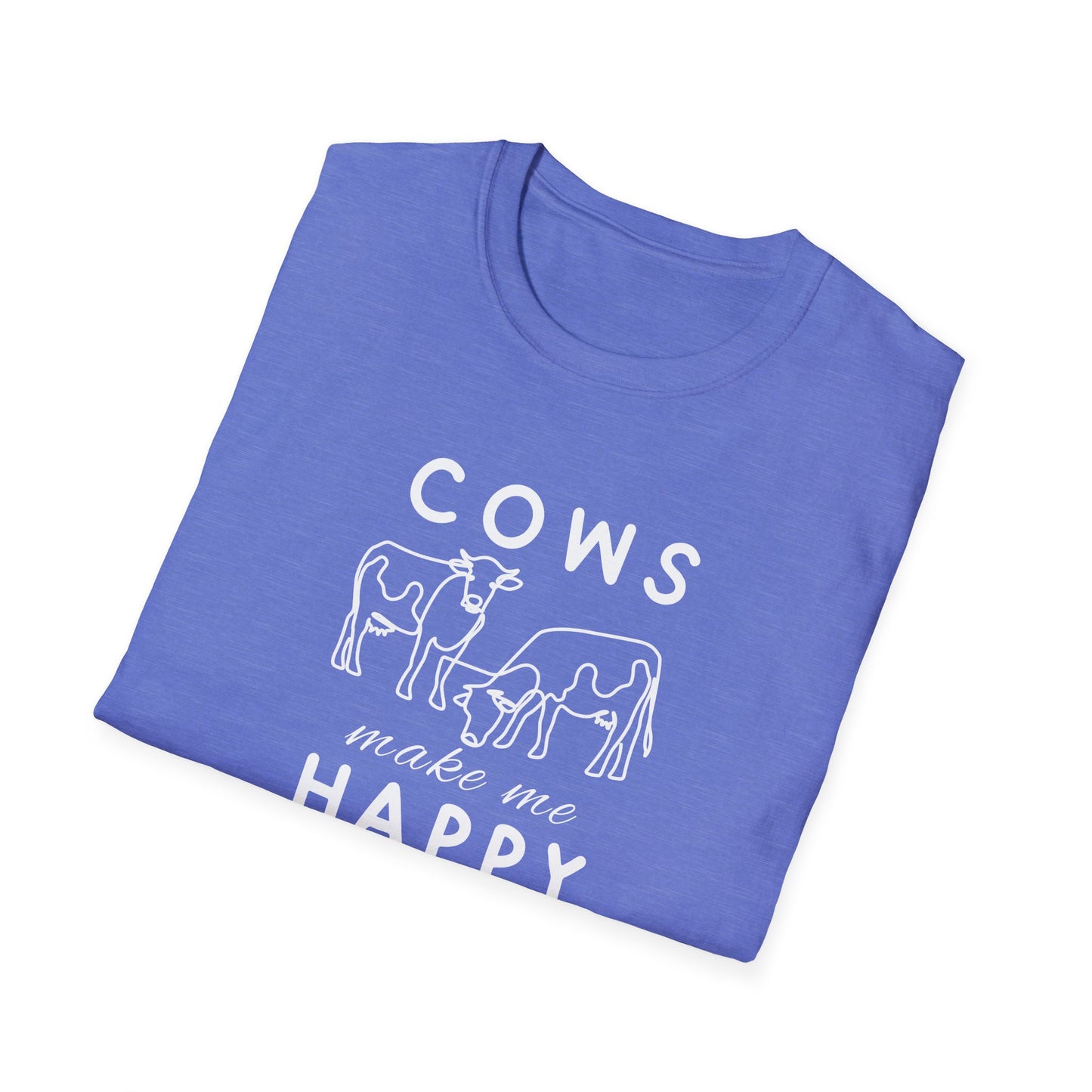 Cows Make Me Happy T-Shirt
