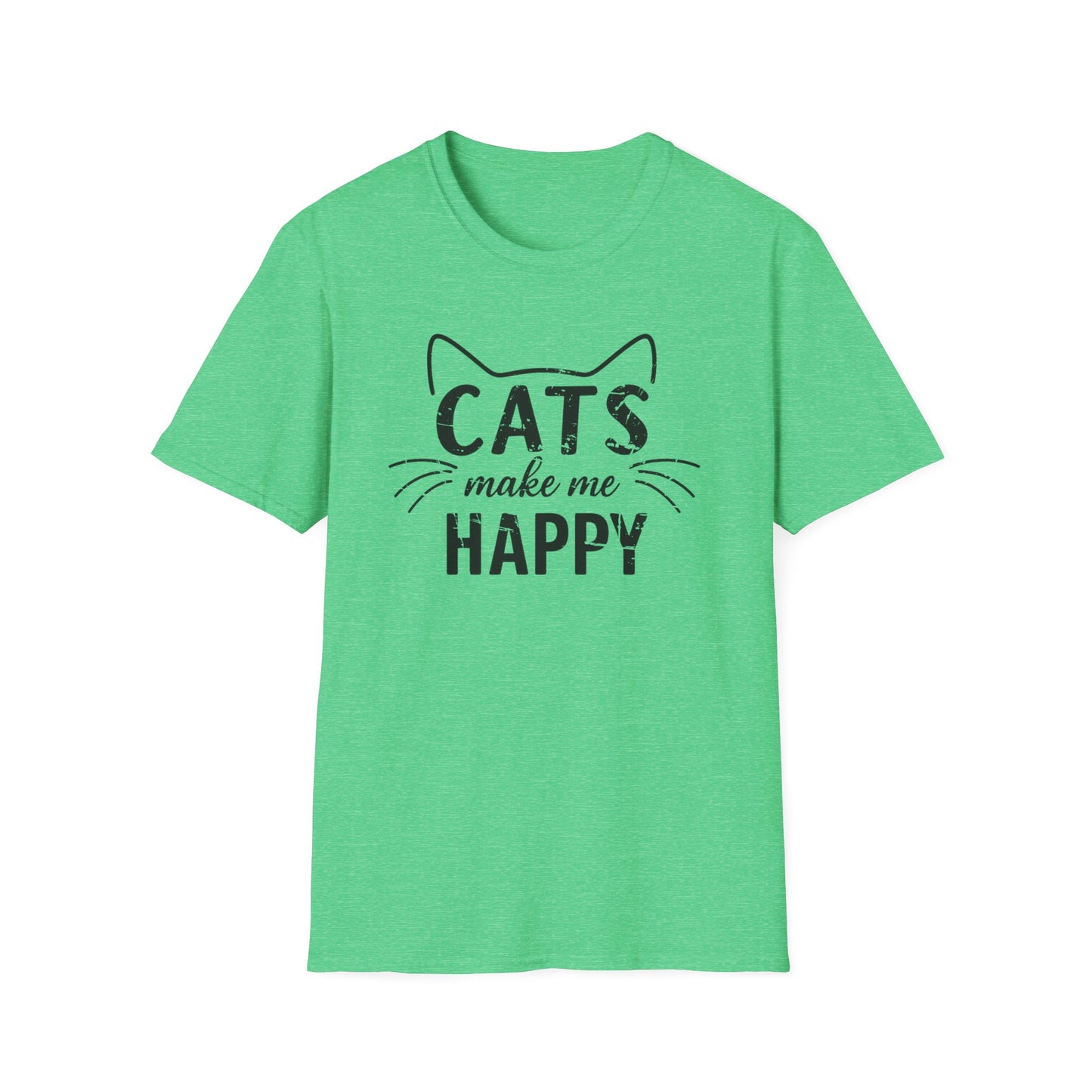 Cats Make Me Happy T-Shirt