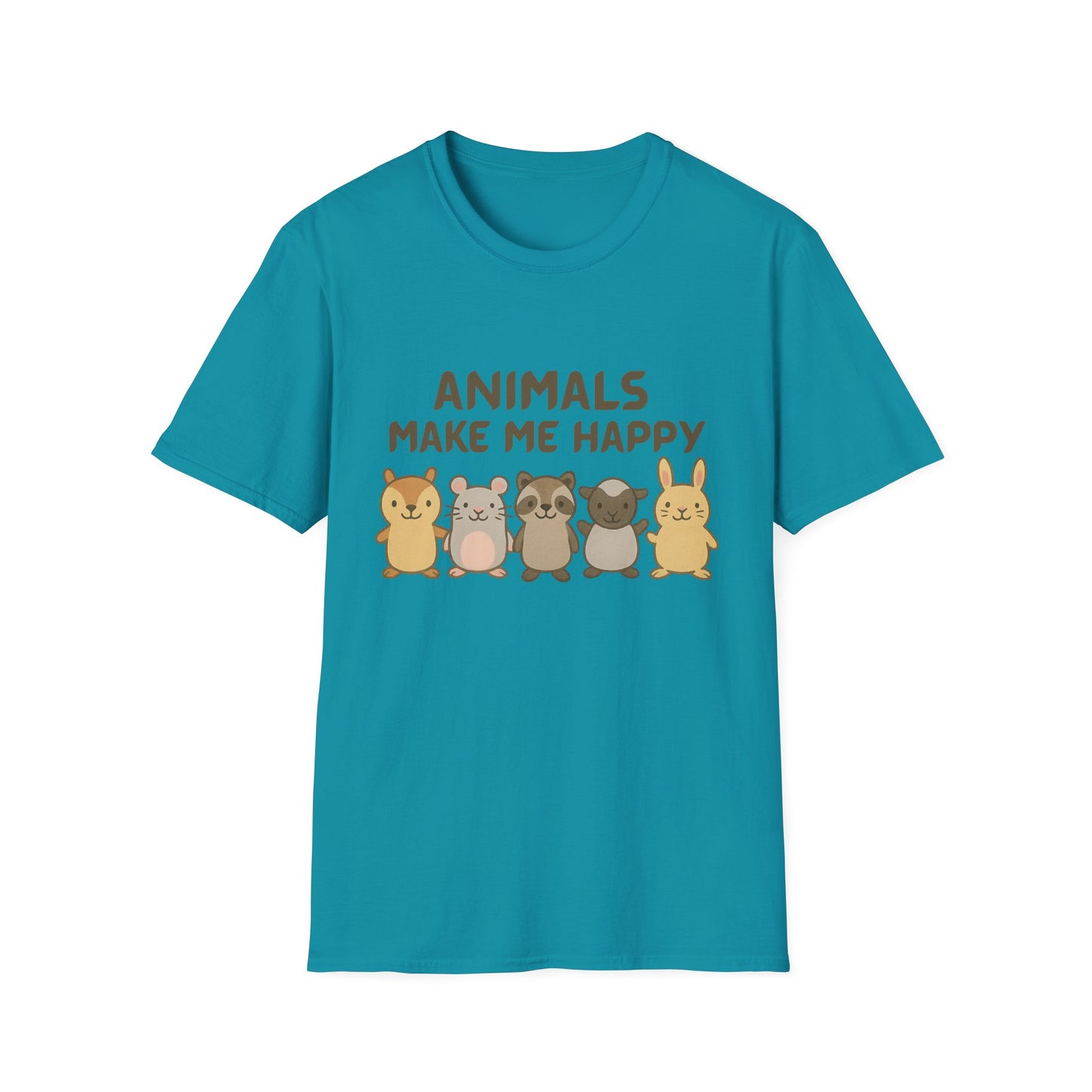 Animals Make Me Happy T-Shirt