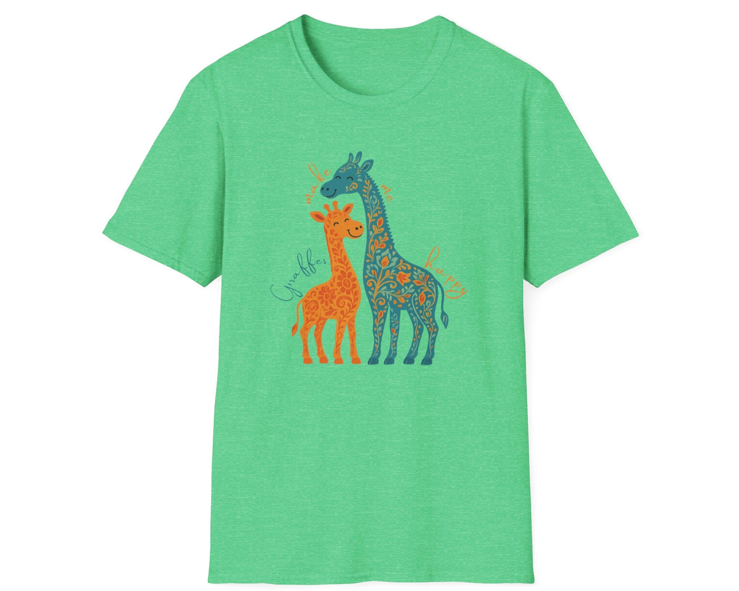 Giraffes Make Me Happy T-Shirt