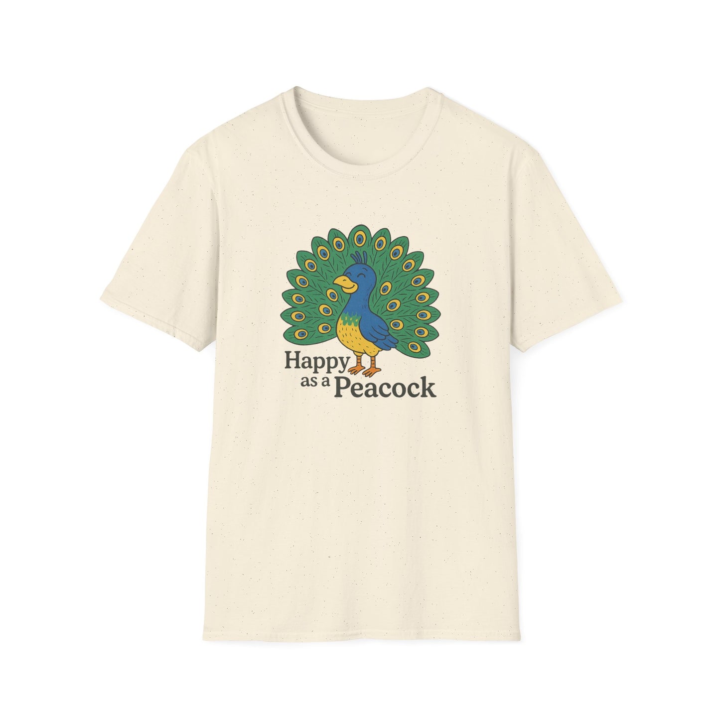 Happy As A Peacock T-Shirt