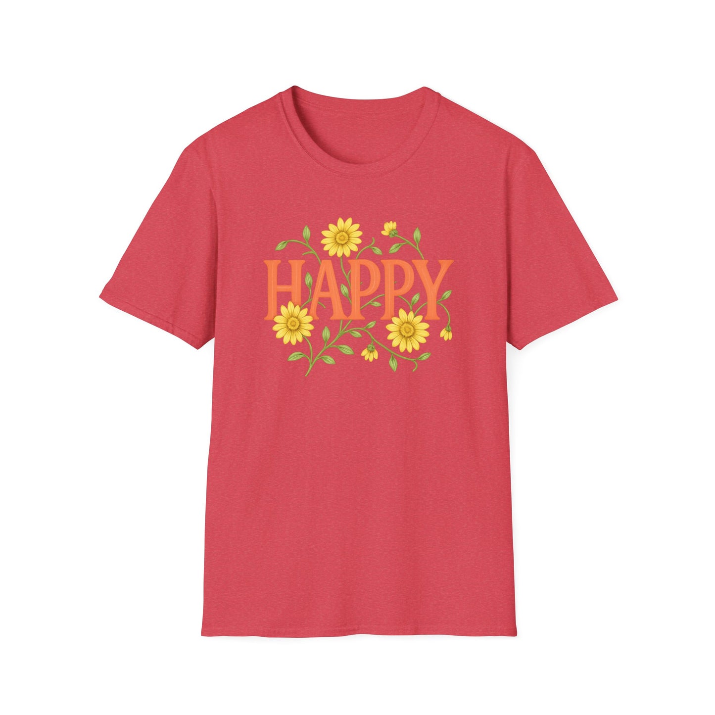 Happy with Sunflowers T-Shirt