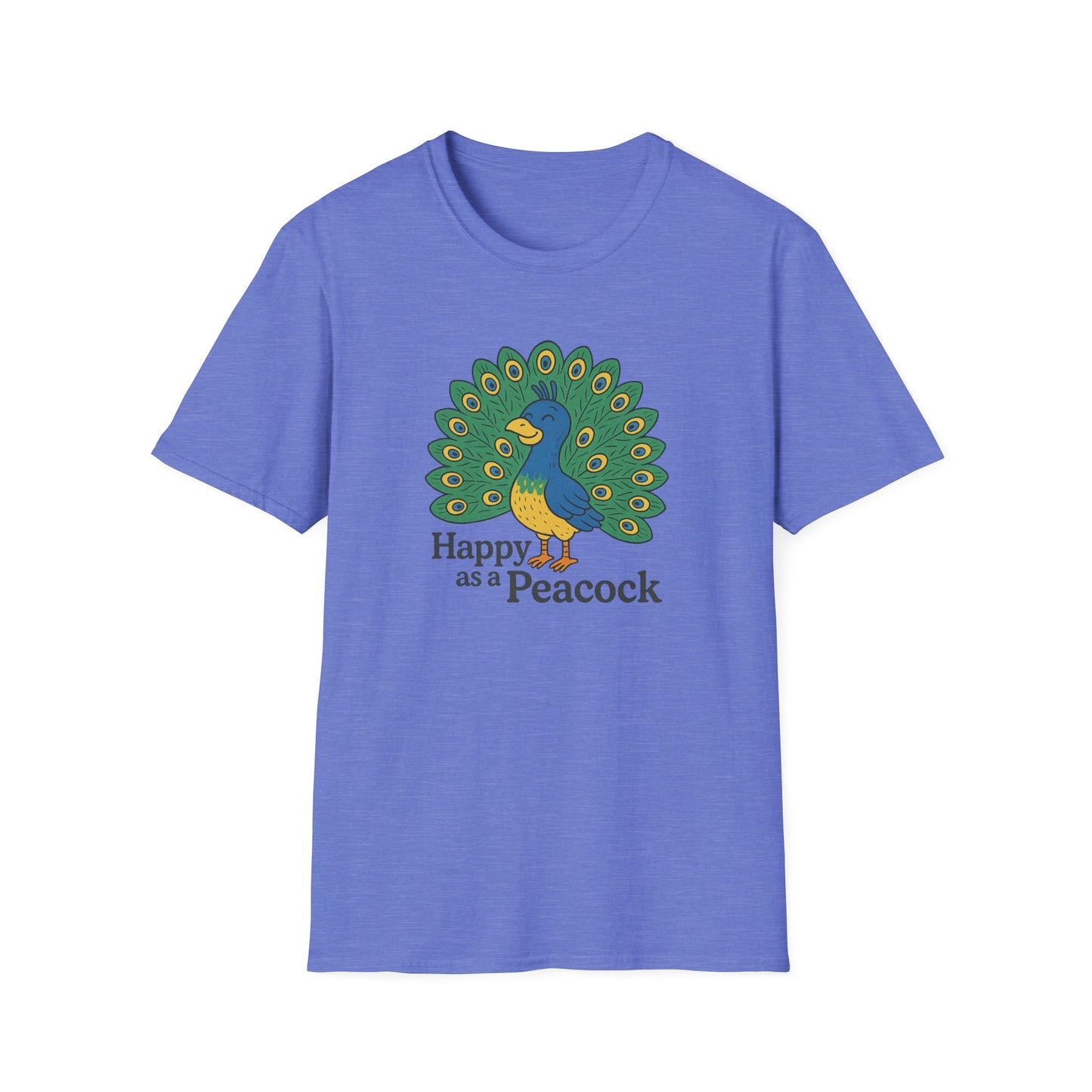 Happy As A Peacock T-Shirt