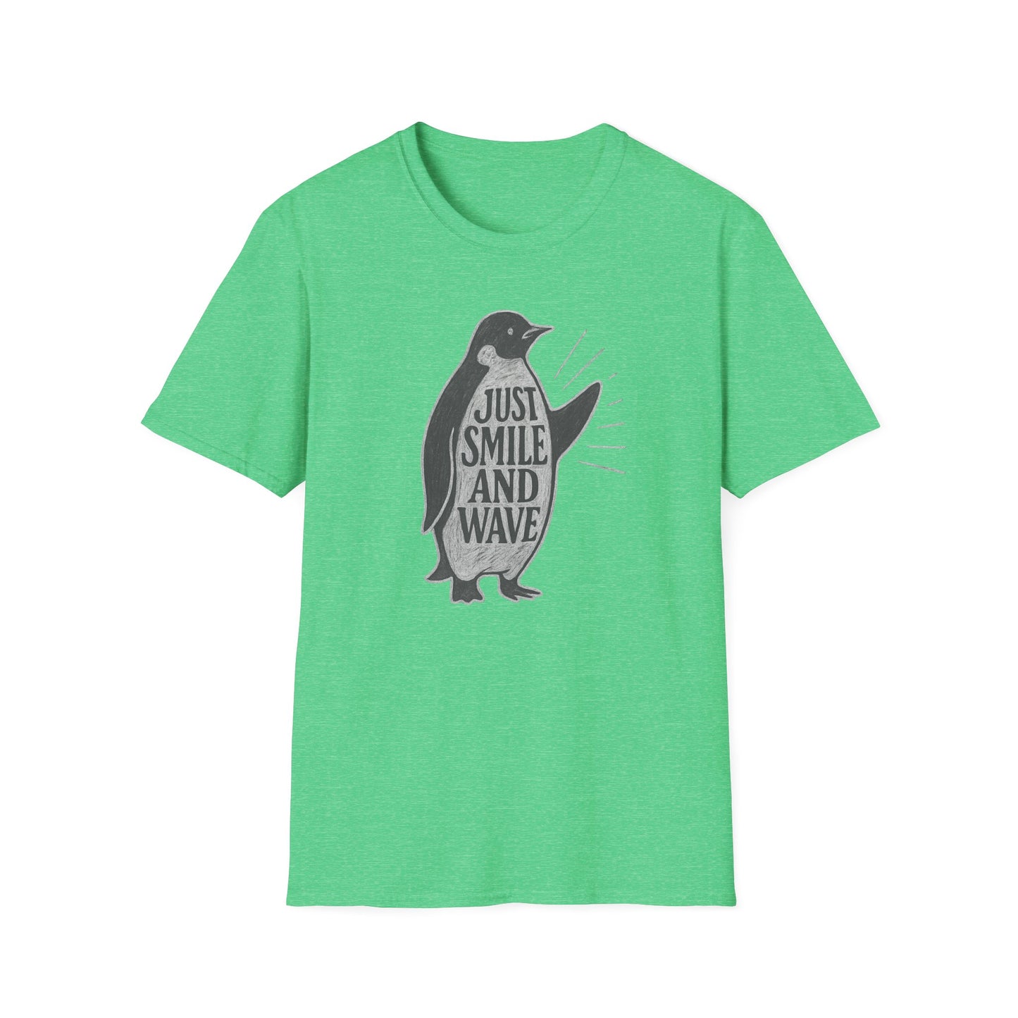 Penguin Just Smile and Wave T-Shirt