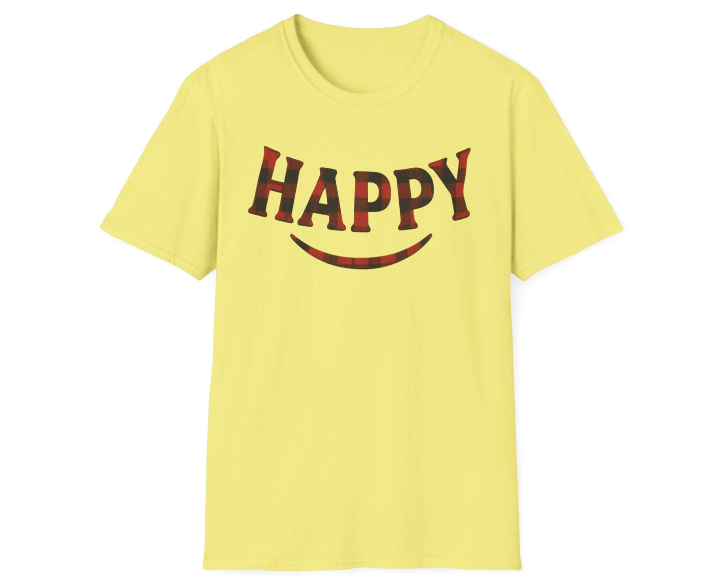 Happy Plaid T-Shirt