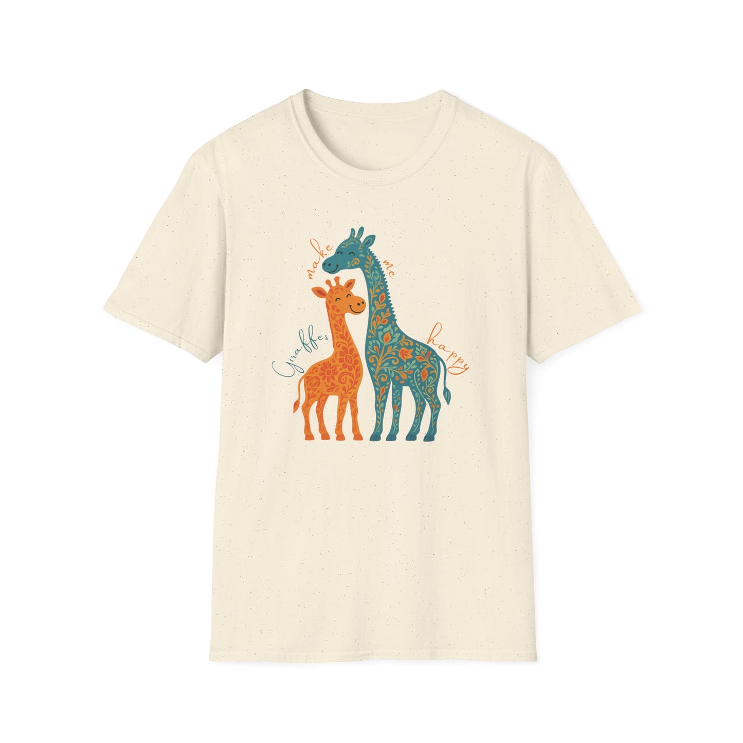 Giraffes Make Me Happy T-Shirt