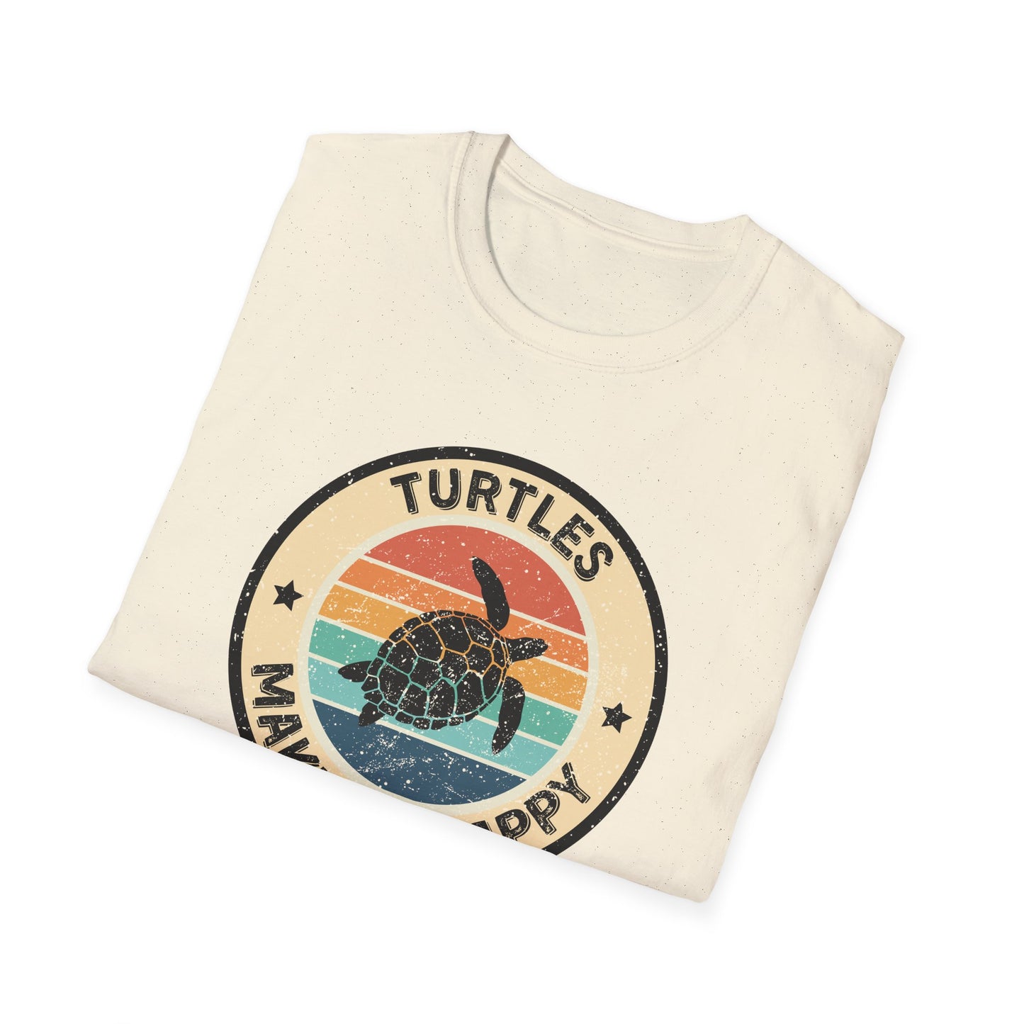 Turtles Make Me Happy T-Shirt