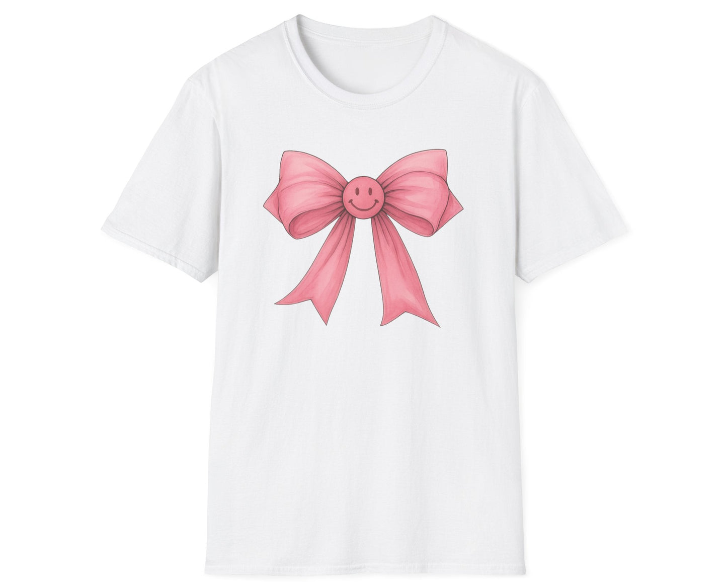 Ribbon Smiley Face T-Shirt