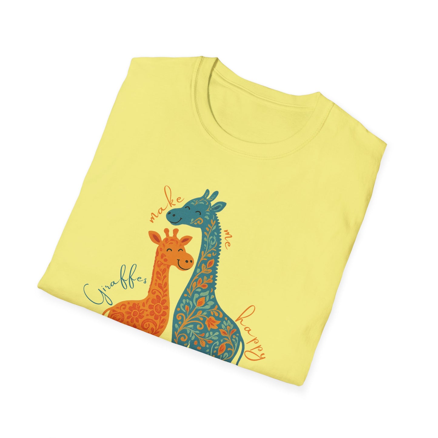 Giraffes Make Me Happy T-Shirt