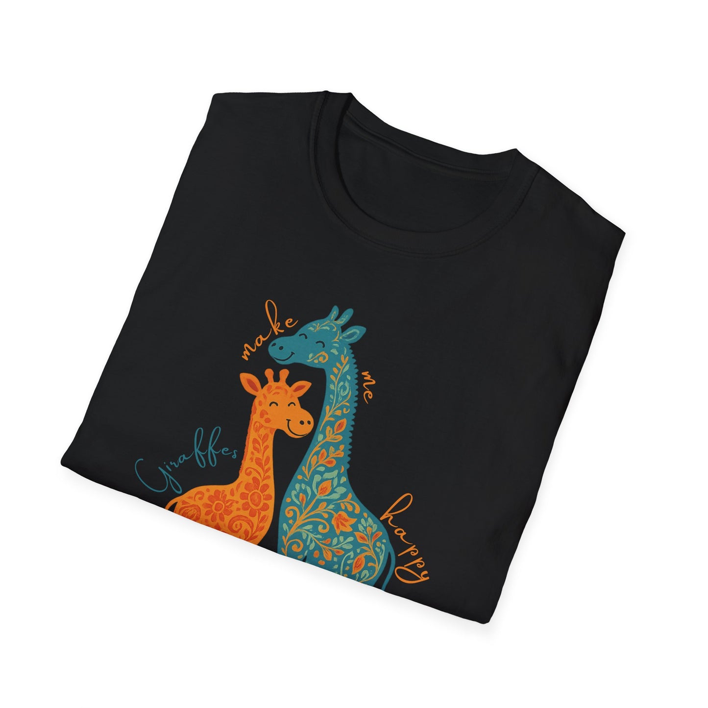 Giraffes Make Me Happy T-Shirt