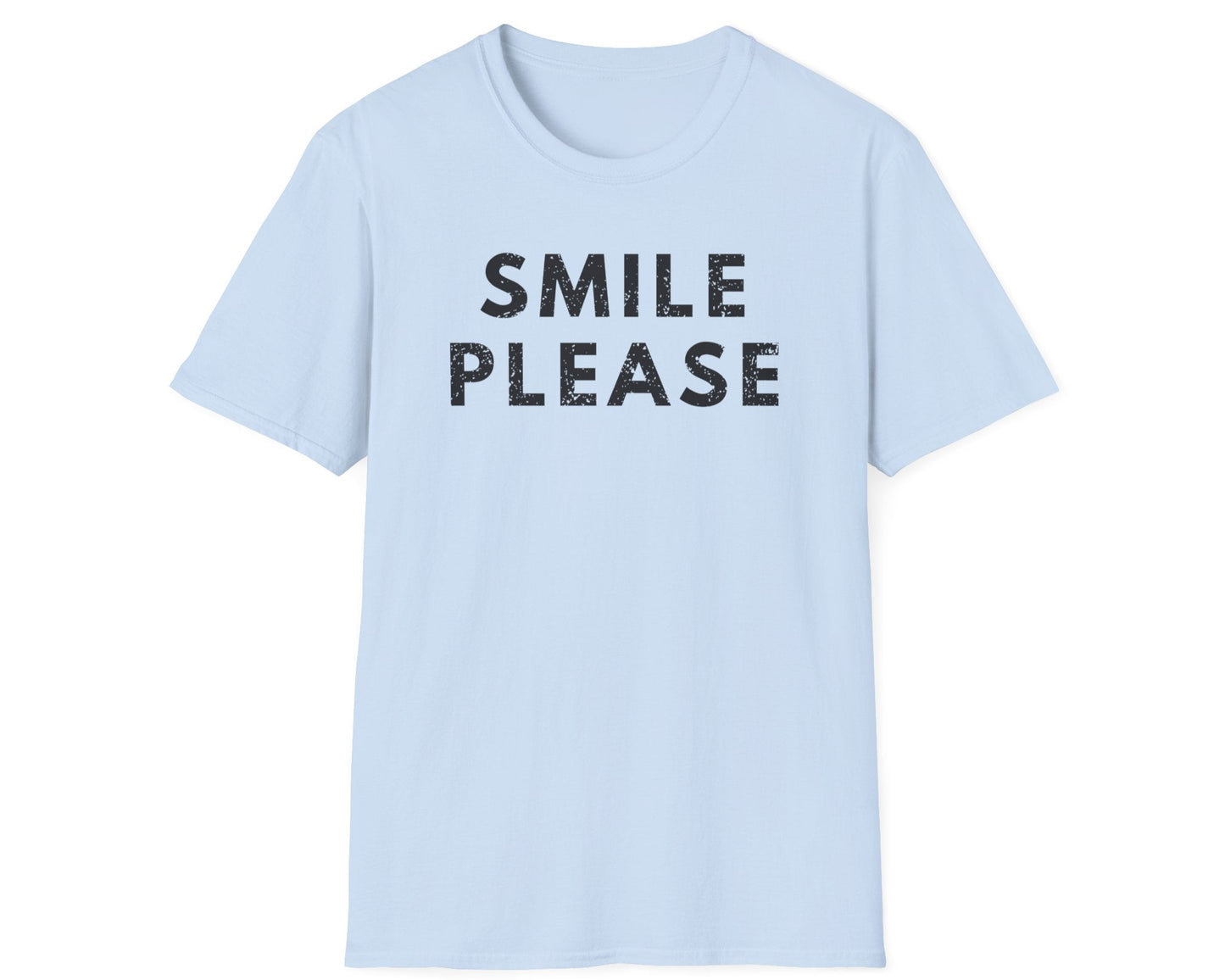 Smile Please with Texture T-Shirt