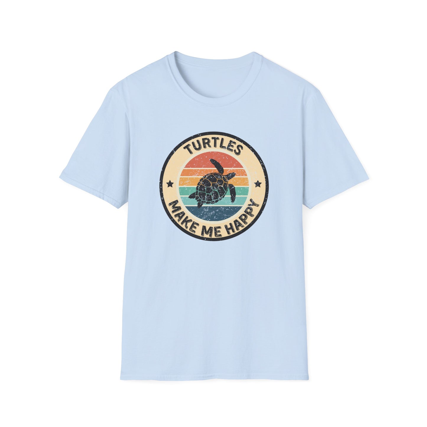Turtles Make Me Happy T-Shirt