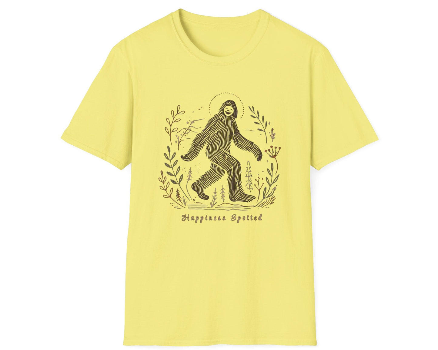 Big Foot Happiness Spotted T-Shirt