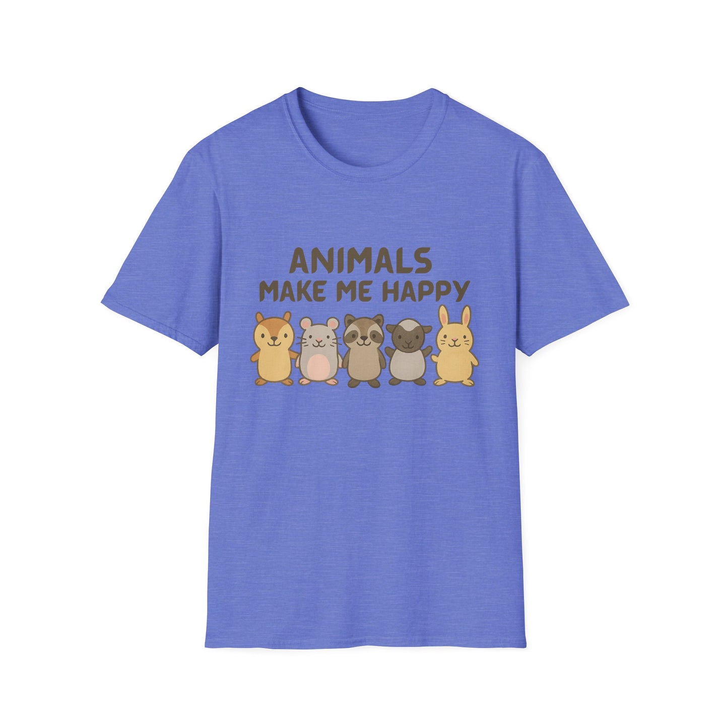 Animals Make Me Happy T-Shirt