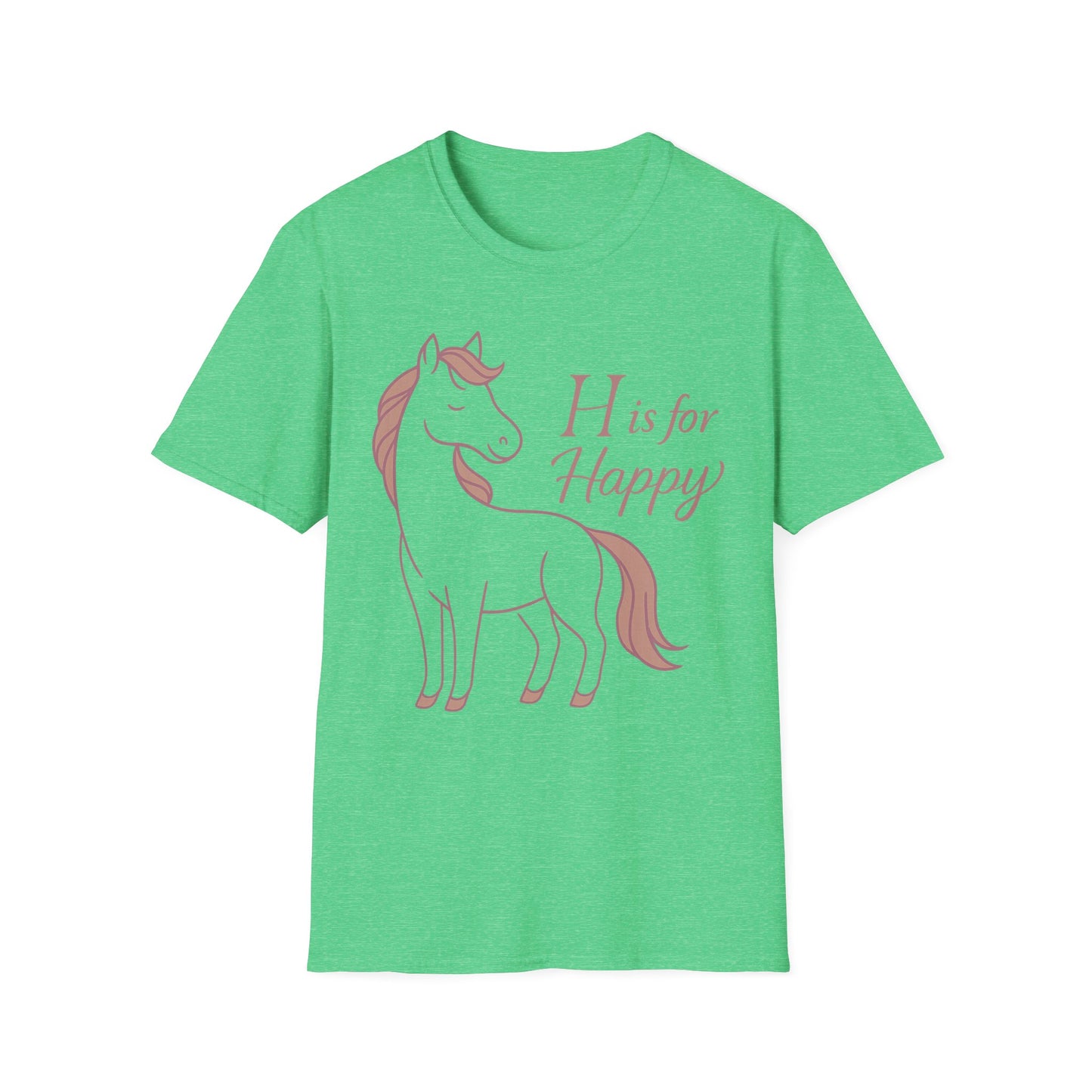 H is for Happy Horse T-Shirt