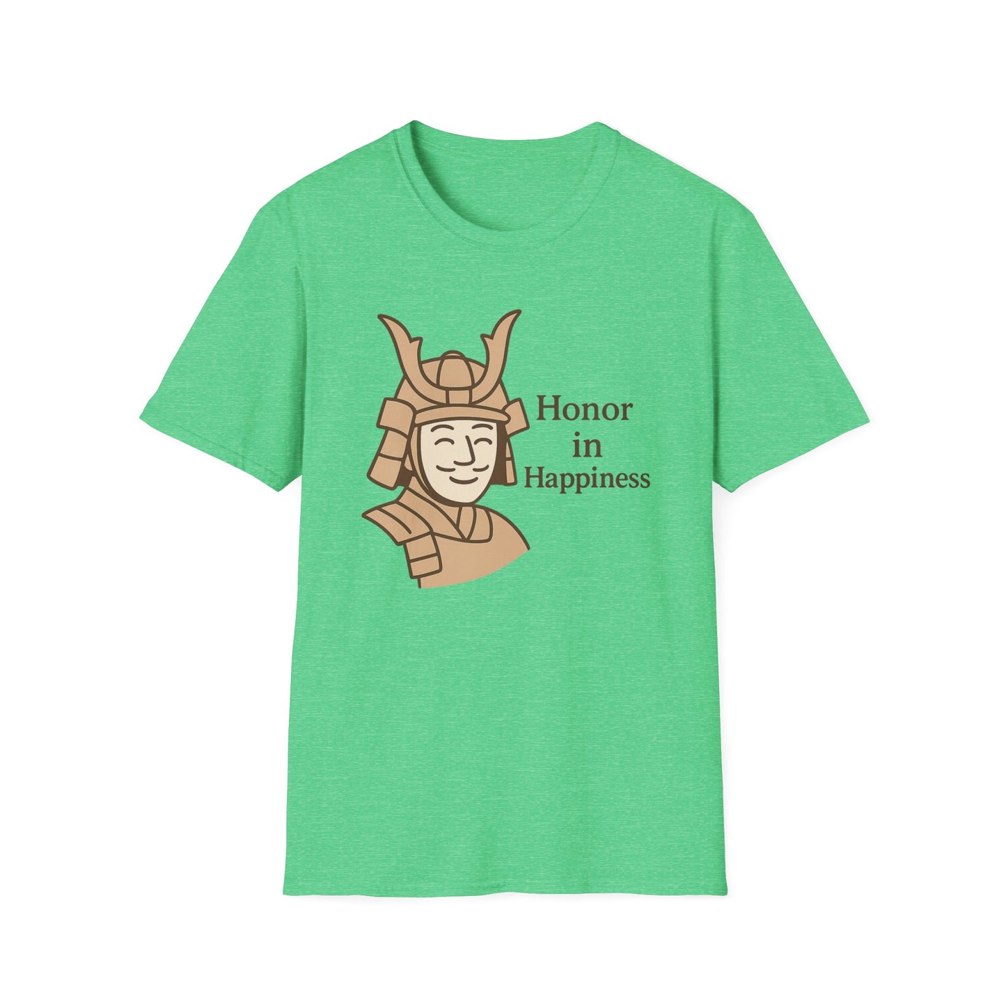 Samurai Honor In Happiness T-Shirt