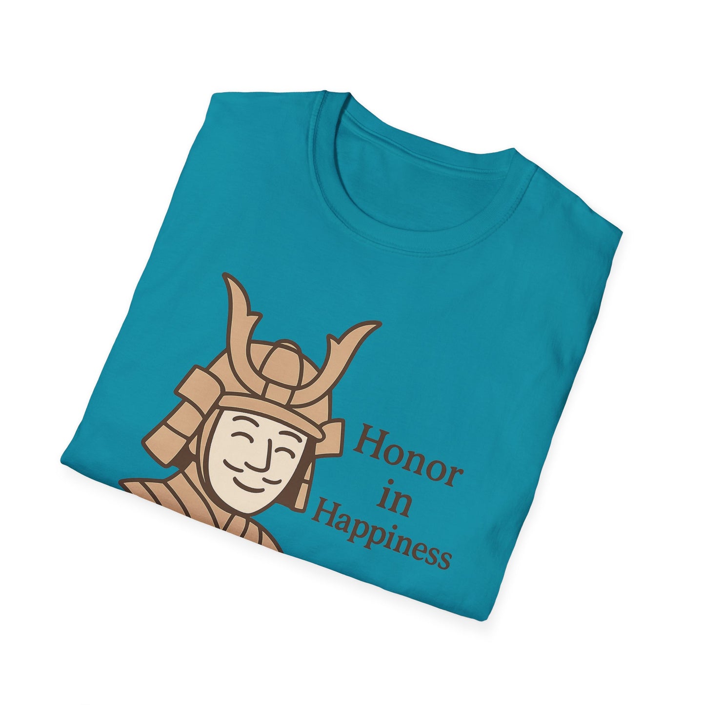 Samurai Honor In Happiness T-Shirt