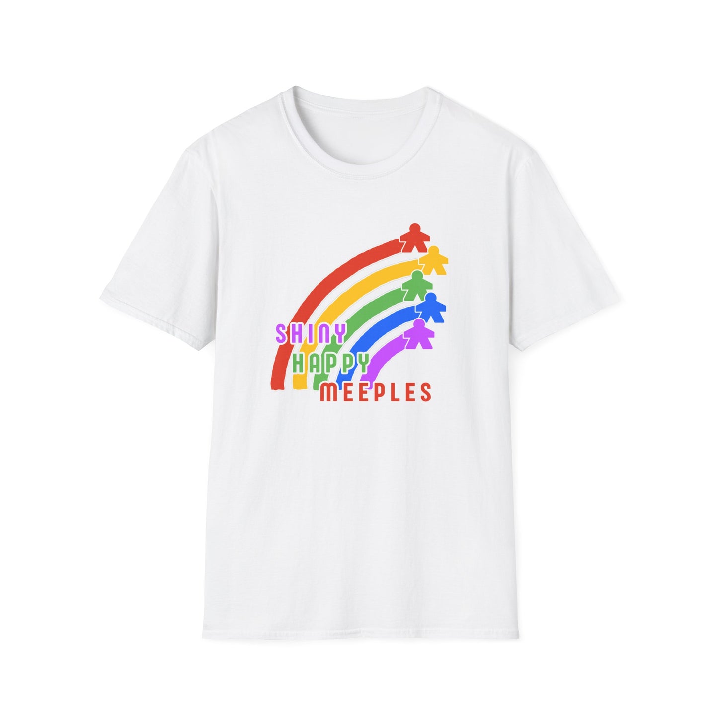 Shiny Happy Meeples T-Shirt