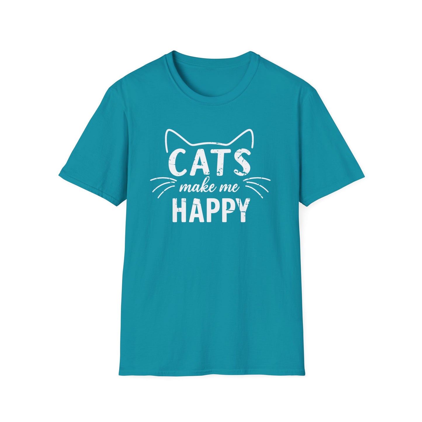 Cats Make Me Happy T-Shirt