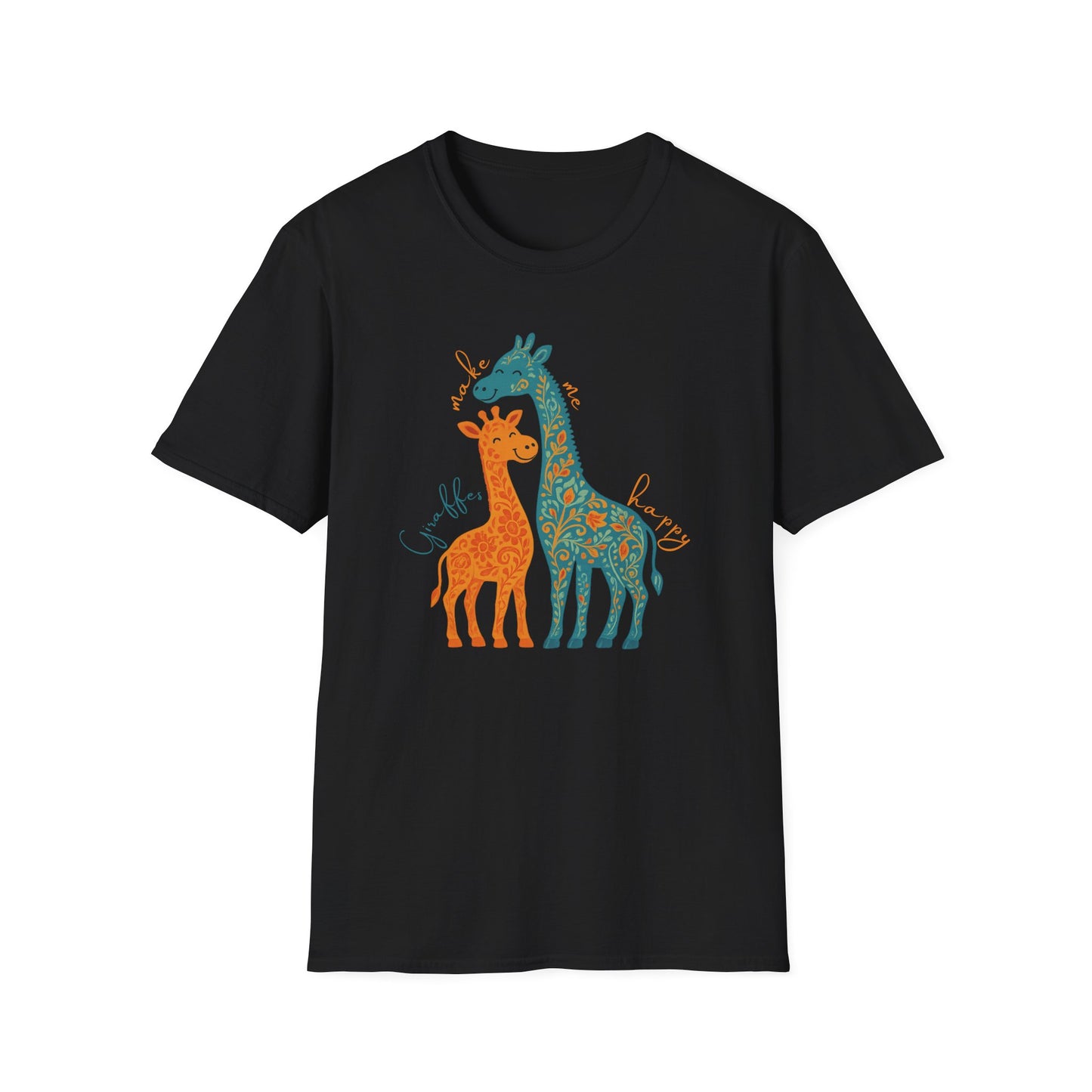 Giraffes Make Me Happy T-Shirt