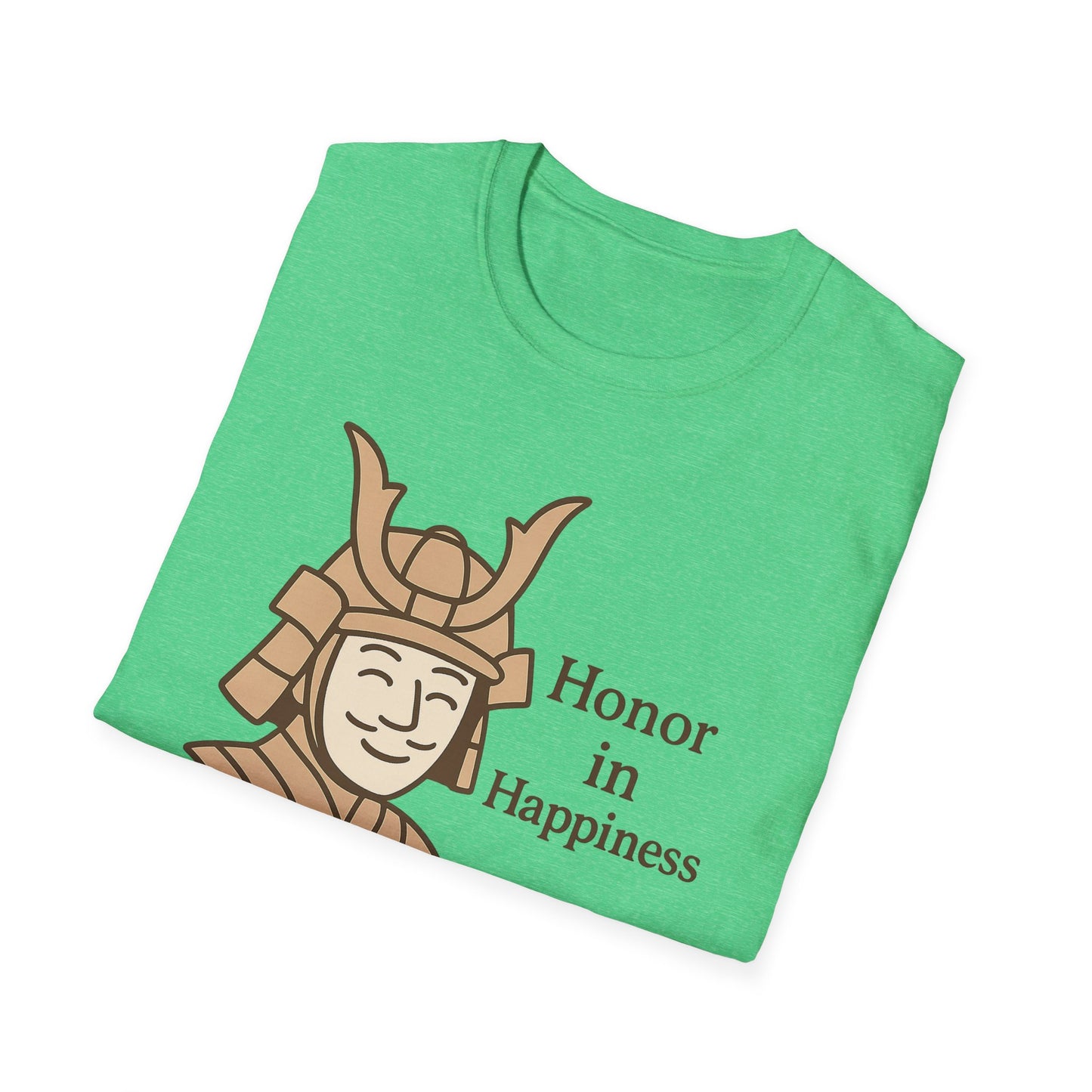 Samurai Honor In Happiness T-Shirt