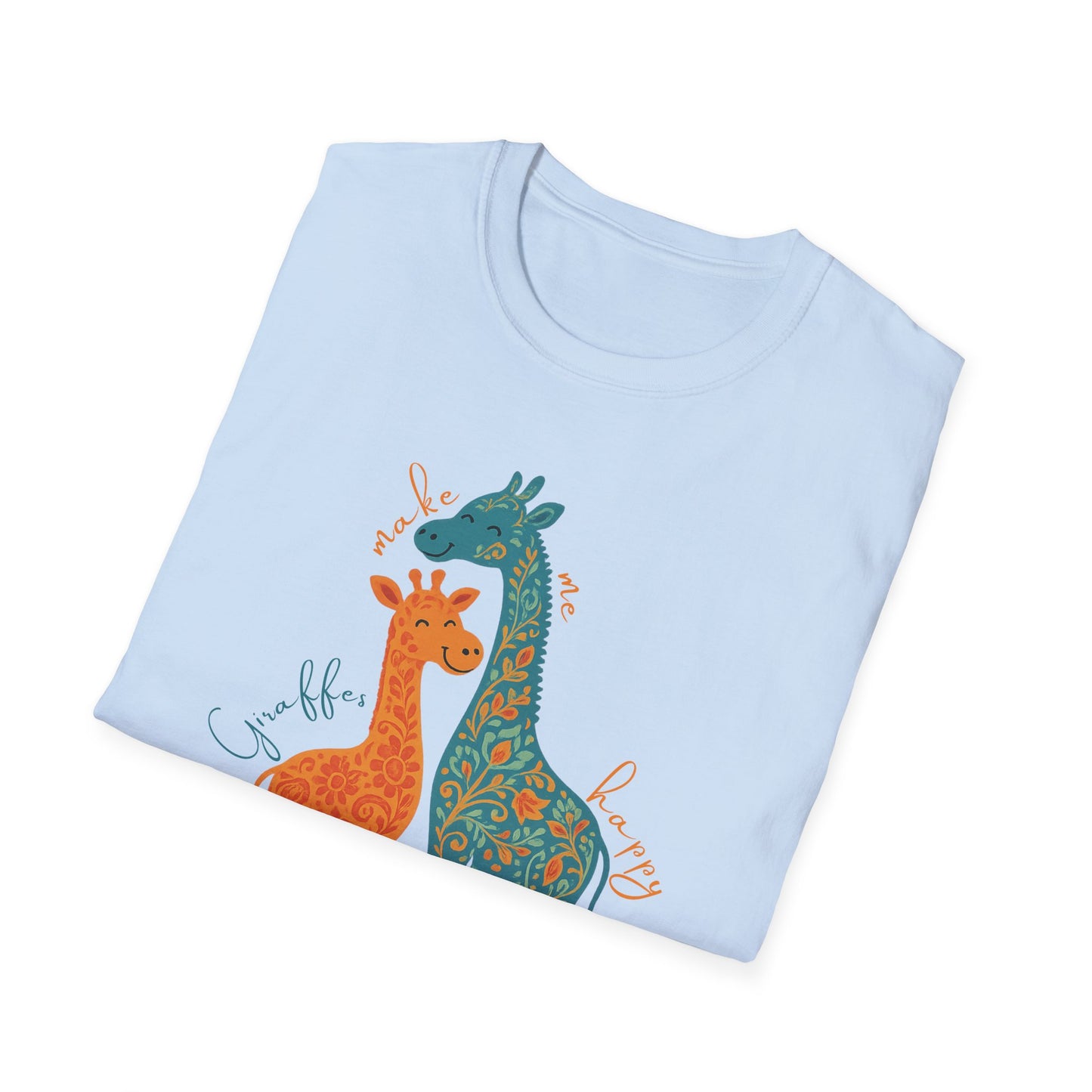Giraffes Make Me Happy T-Shirt